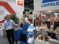 Стенд компании «АБАМЕТ» на выставке «Машиностроение-2010» в Москве