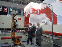 Стенд компании «АБАМЕТ» на выставке «Машиностроение-2010» в Москве