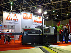 Стенд компании АБАМЕТ на выставке ЭЛЕКТРО-2012
