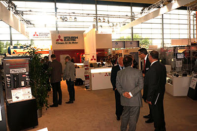 Стенд Mitsubishi Electric на EMO 2013