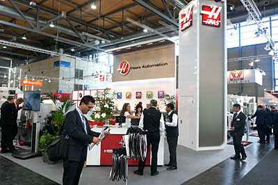 Стенд Haas на EMO 2013