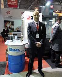 Стенд компании Абамет на выставке Металлообработка. Сварка-2013 (Пермь)