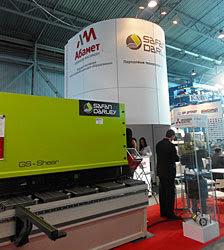 Абамет на выставке Blech Russia 2013