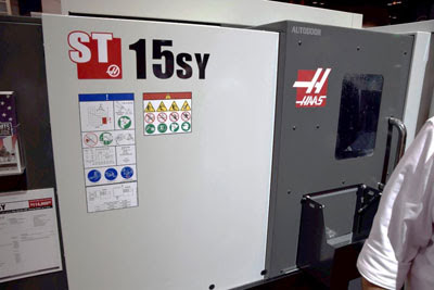 Станок Haas ST-15SY с контршпинделем и осью Y