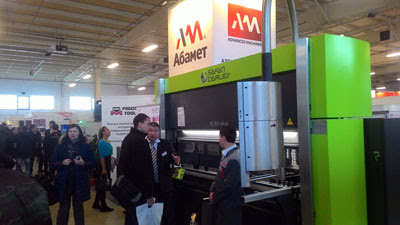 Стенд компании «Абамет» на выставке «Машиностроение. Металлообработка» (Казань, 7-9.12.2016)