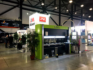 Стенд компании «Абамет» на выставке «Петербургская Техническая Ярмарка 2016» (Санкт-Петербург, 15-17.03.2016).