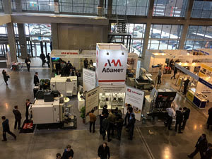 Стенд компании «Абамет» на выставке «Станки и инструмент 2016» (Уфа, 24–26.02.2016)