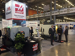 Стенд компании «Абамет» на выставке «Станки и инструмент 2016» (Уфа, 24–26.02.2016)