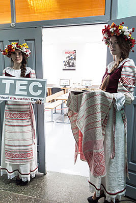 Открытие центра технического обучения Haas (HTEC) в Могилеве (14.04.2016)