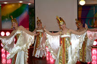 Выступление фольклорной группы