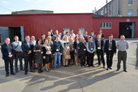 1-ая группа участников конференции с экскурсией на предприятие ЧЗСА