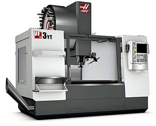 Вертикально-фрезерный обрабатывающий центр Haas VF-3YT/50