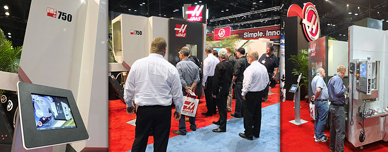 HAAS UMC-750 на IMTS 2012
