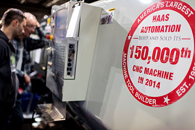 Токарный центр DS-30SSY стал 150000 проданным станком Haas