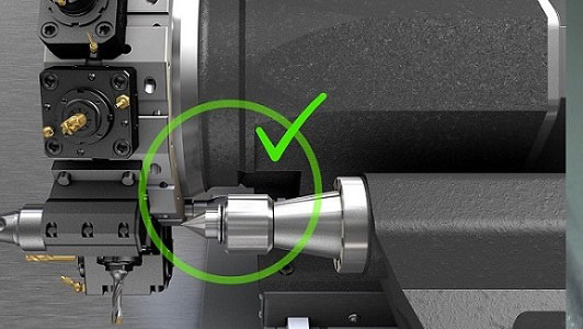 Револьвер BMT65 и задняя бабка