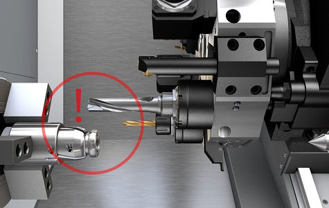 Револьвер VDI40 с осевым инструментом с большим вылетом