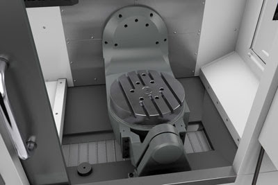 Компактный 5-осевой фрезерный центра Haas UMC-500 c ЧПУ