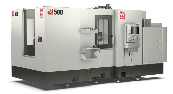 4-осевой горизонтально-фрезерный обрабатывающий центр Haas EC-500 со сменой паллет