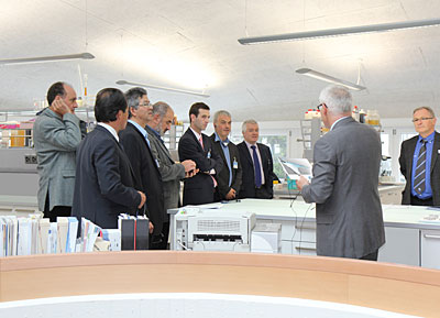 Экскурсия по лаборатории компании Blaser Swisslube