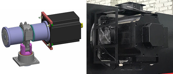 Прямой электромеханический привод бойка