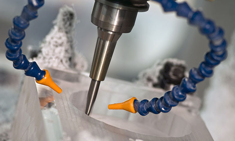 Подача СОЖ при фрезеровании