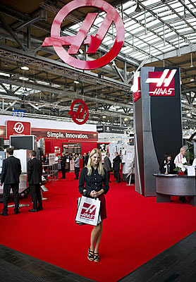 Стенд компании Haas на выставке EMO 2011