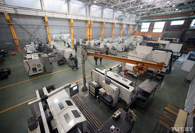 Станки Haas на предприятии Амкодор