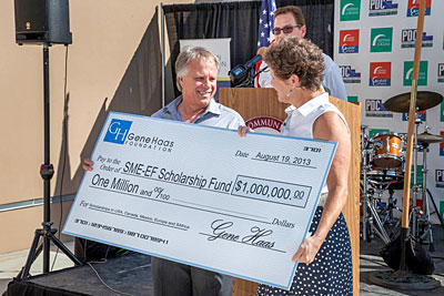 Миллион долларов для учащихся от Джина Хааса