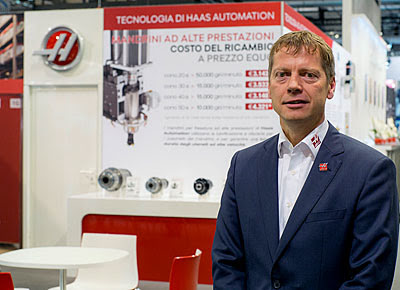 Управляющий директор Haas Automation Europe, Йенс Синг (Jens Thing)