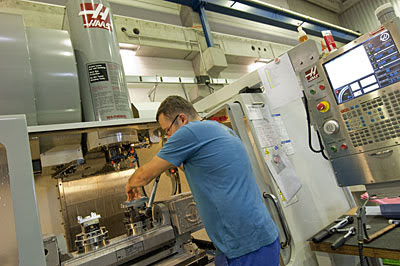 P+S Technik использует для своего производства станки и поворотные столы Hass