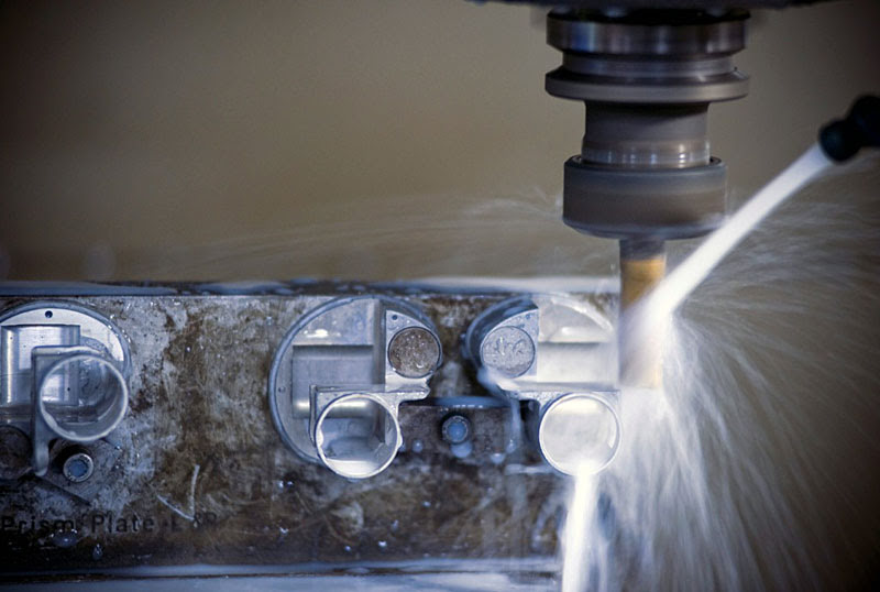 Обработка детали на станке HAAS