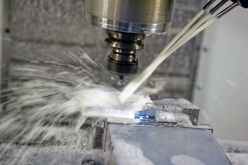 Обработка детали на станке HAAS