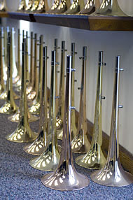 Трамбоны Shires изготавливаются на станках HAAS