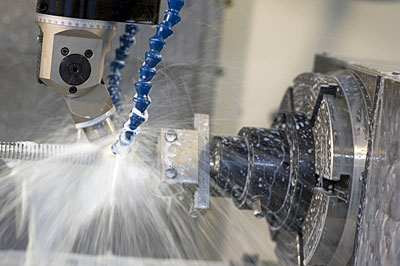 Обработка детали на станке Haas