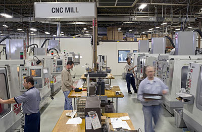 Станки Haas в компании Phillips Precision Medicraft (PPM)