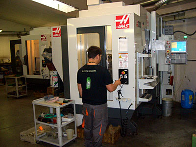 Станки Haas в компании LionSteel (фото Даниэлы Томмаси (Daniela Tommasi))