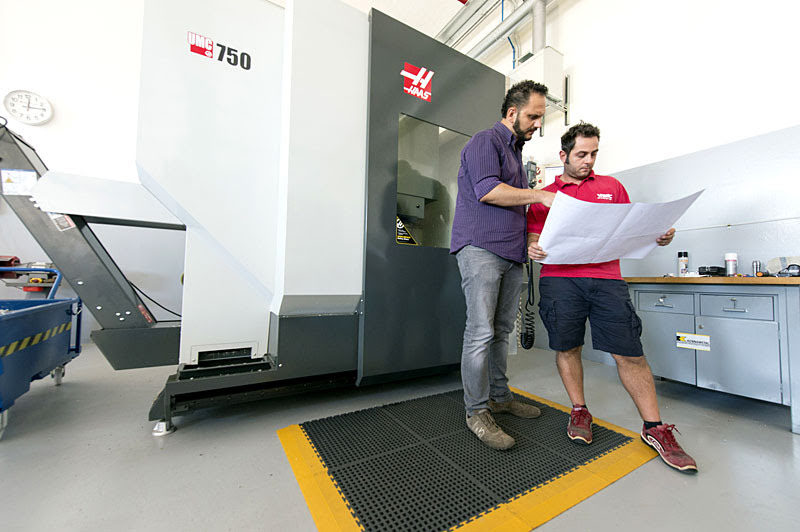 Известная итальянская компания Vamec производит свою продукцию на станках Haas