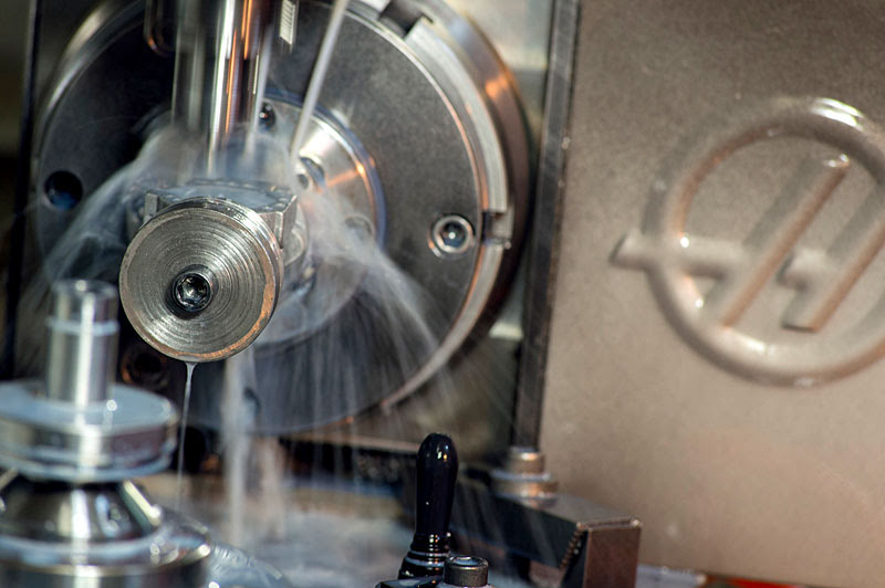 Обработка детали на станке Haas