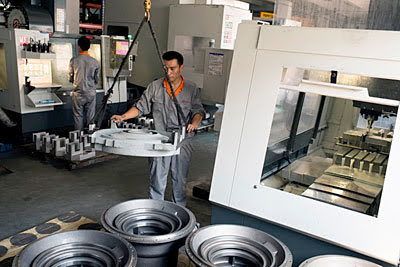 Станки Haas на производстве компании Suzhou Cheng He Auto Parts