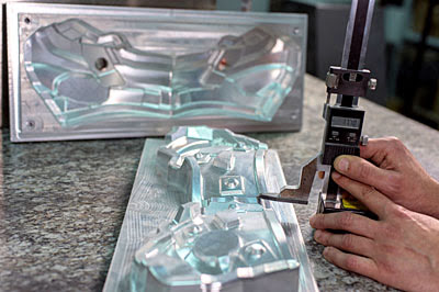 Пресс-форма, изготовленная на станке Haas VF-2