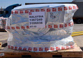 Станок Haas ожидает отправку покупателю