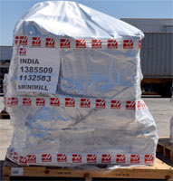 Станок Haas ожидает отправку покупателю