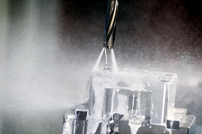 Станок Haas VF-3 используется для обработки стали ST52 и алюминия 6082