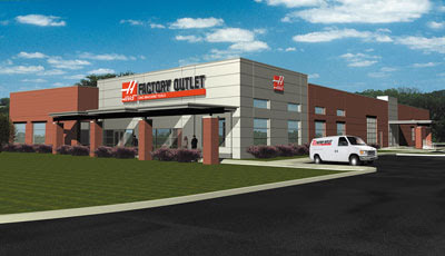 Здание представительства Haas