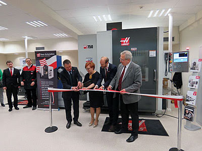 Открытие центра технического обучения Haas (HTEC) в Люблине (Польша)