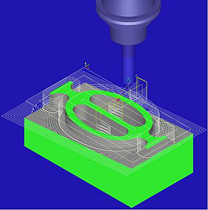 Обработка алюминия (Haas VF-3YT/50)