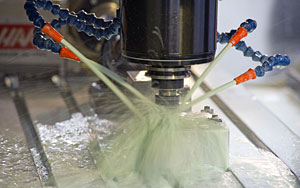 Работа станка Haas