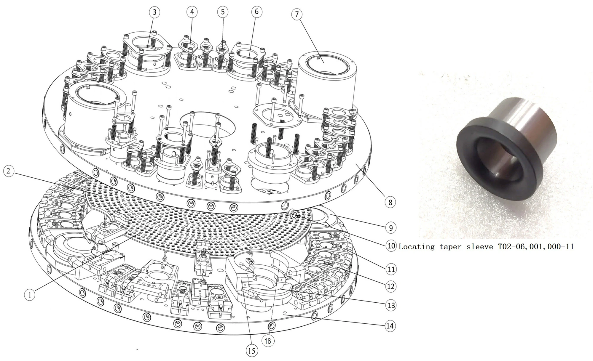 Втулка фиксации револьвера