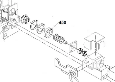 Пластиковая шайба. Реплика X089D262H02