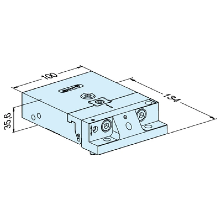 Адаптер регулируемый для крепления оснастки, PalletSet W